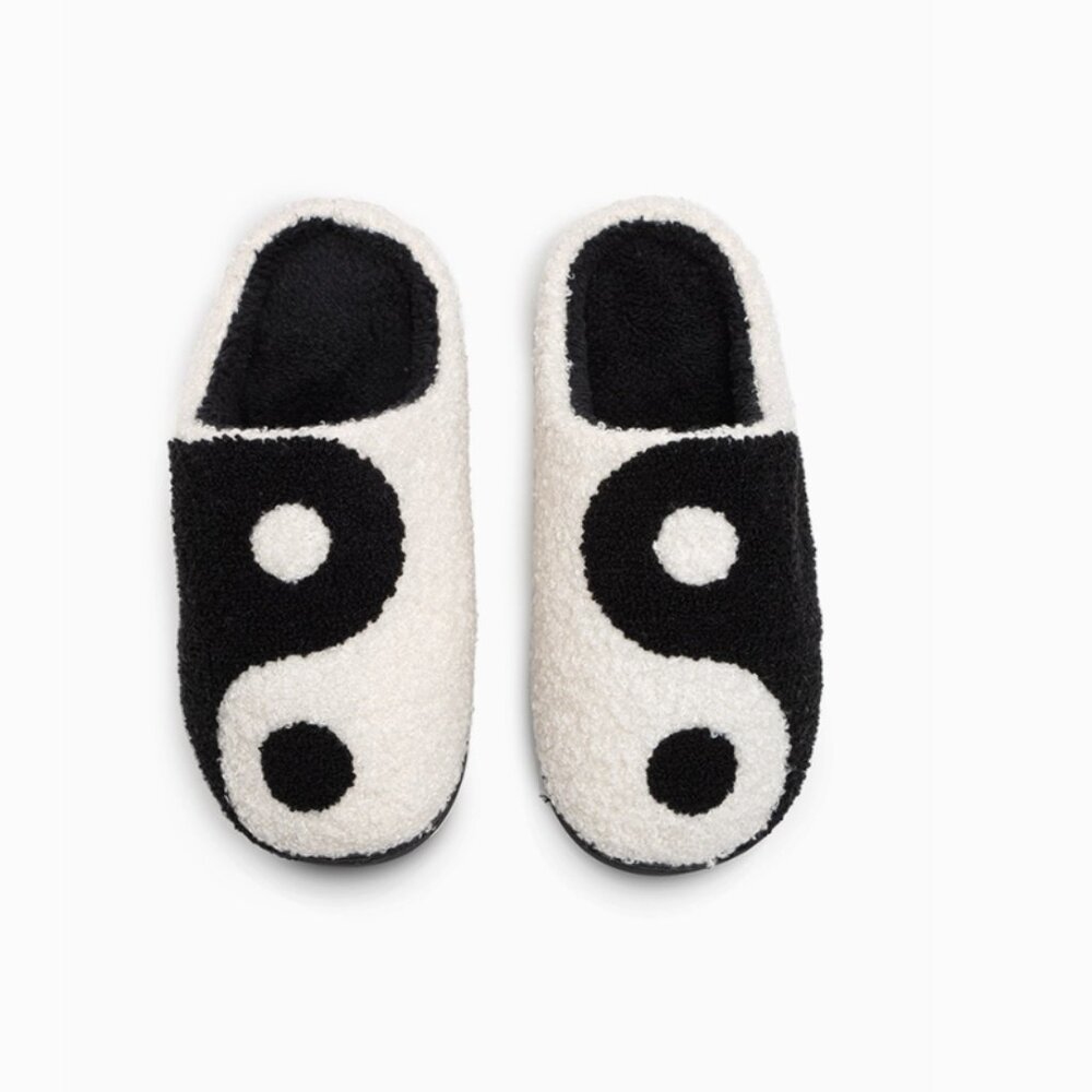 Yin Yang Slippers-M/L only